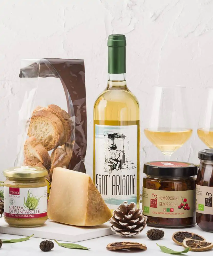 Foto Cesto Regalo Aperitivo delle Feste