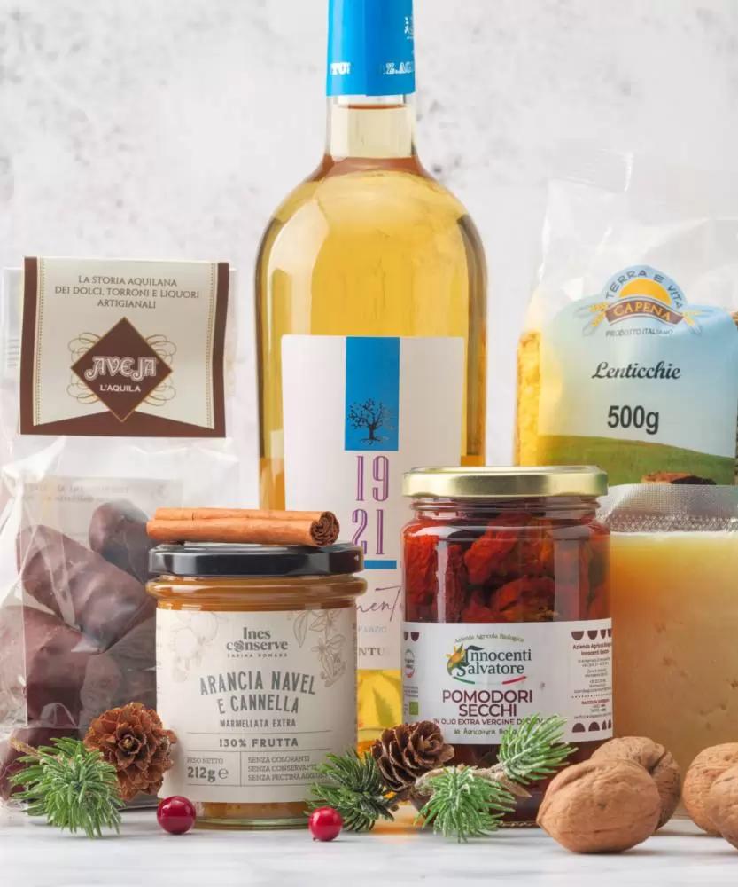 Foto Cesto Regalo Happy X-Mas!