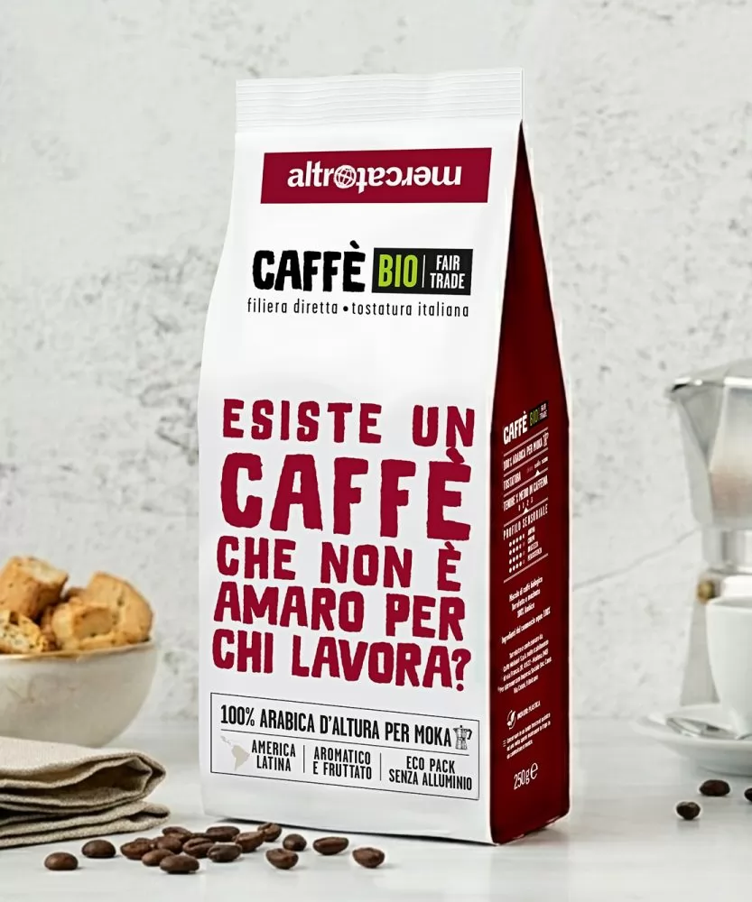 Foto Caffè 100% arabica macinato per moka BIO 