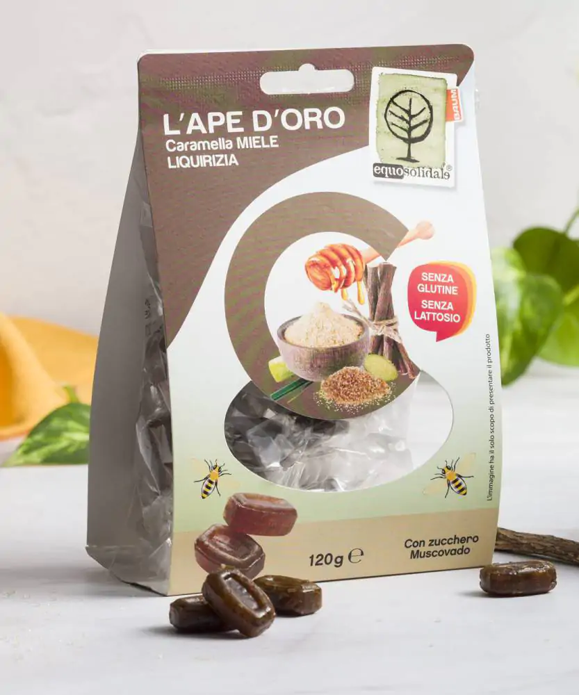 Foto Caramelle al miele e liquirizia con zucchero integrale Muscovado 