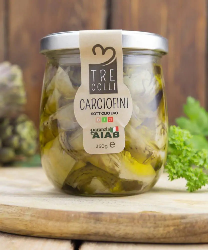Foto Carciofini sott'olio BIO a spicchi