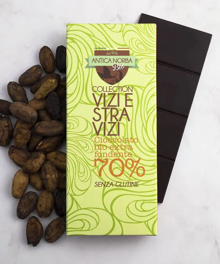 Foto Cioccolato extra fondente 70% BIO 