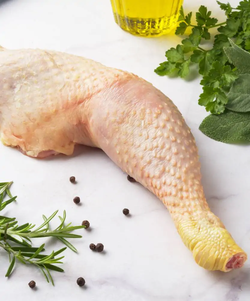 Foto Coscia di pollo ruspante 