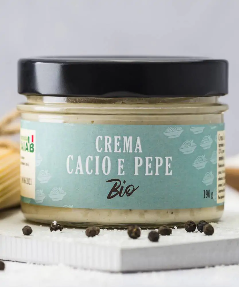 Foto Crema di Cacio e Pepe BIO 