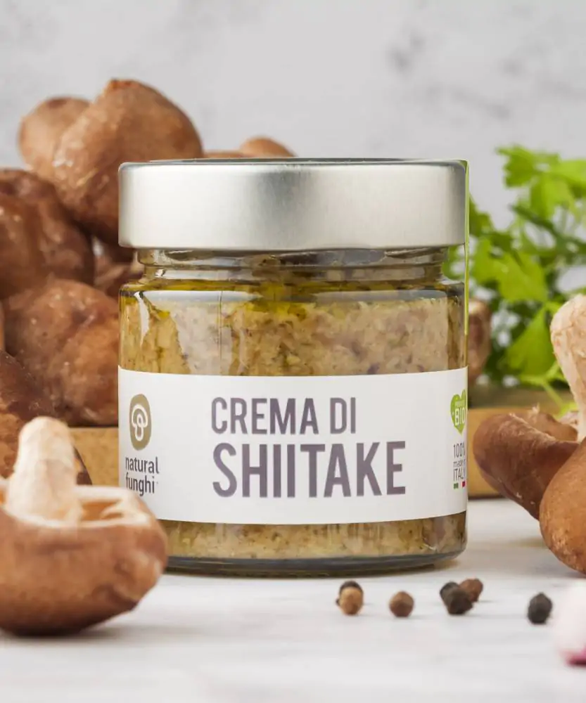 Foto Crema di Funghi Shiitake BIO 