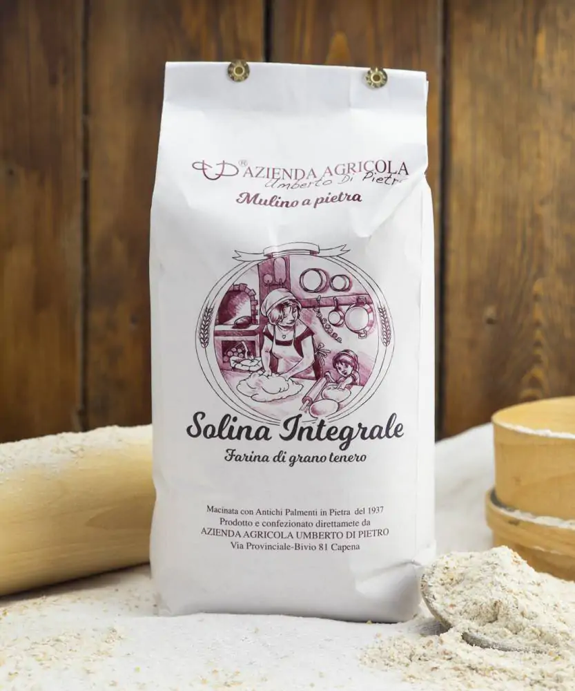 Foto Farina di grano tenero Solina integrale 