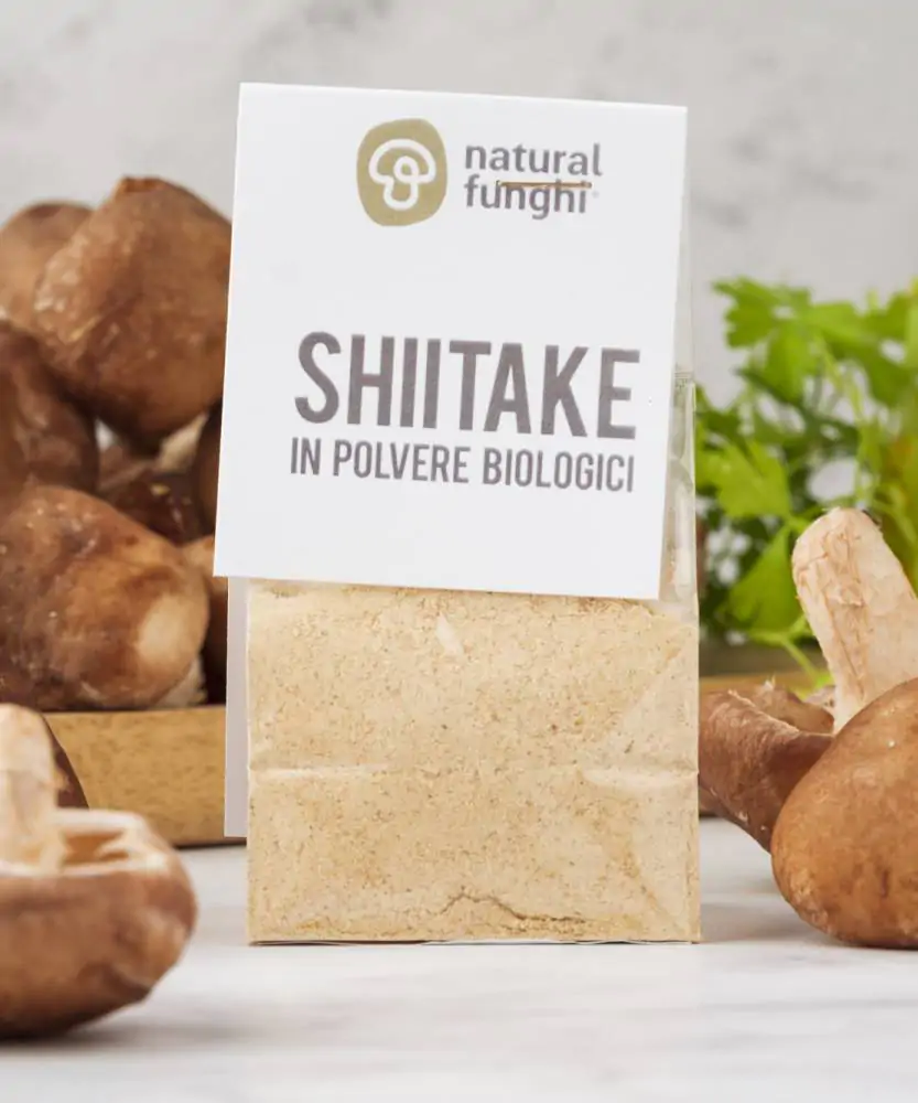 Foto Funghi Shiitake in polvere BIO 