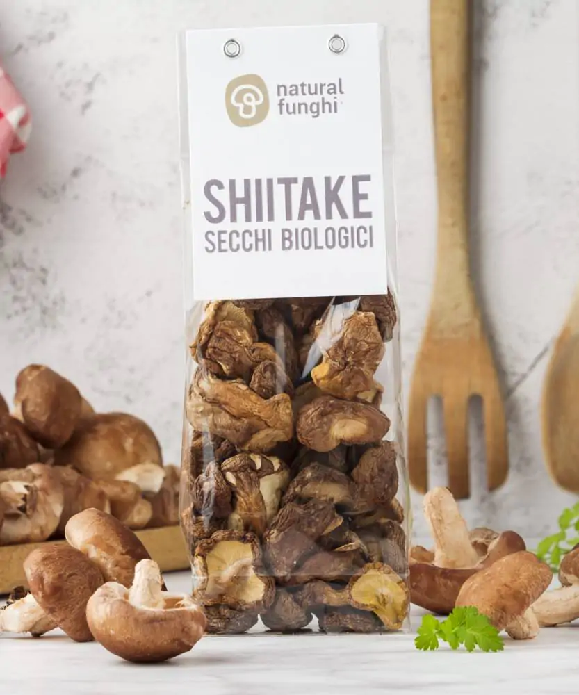 Foto Funghi Shiitake secchi BIO 