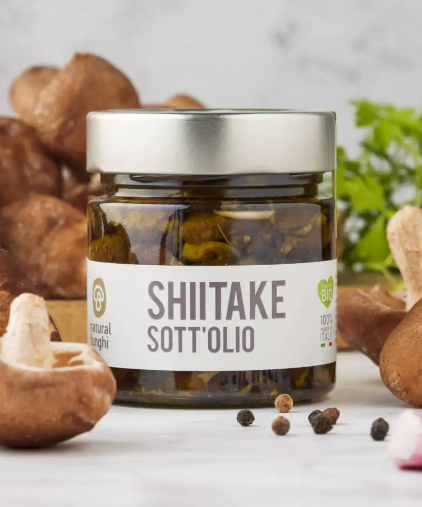 Foto Funghi Shiitake sott'olio BIO 