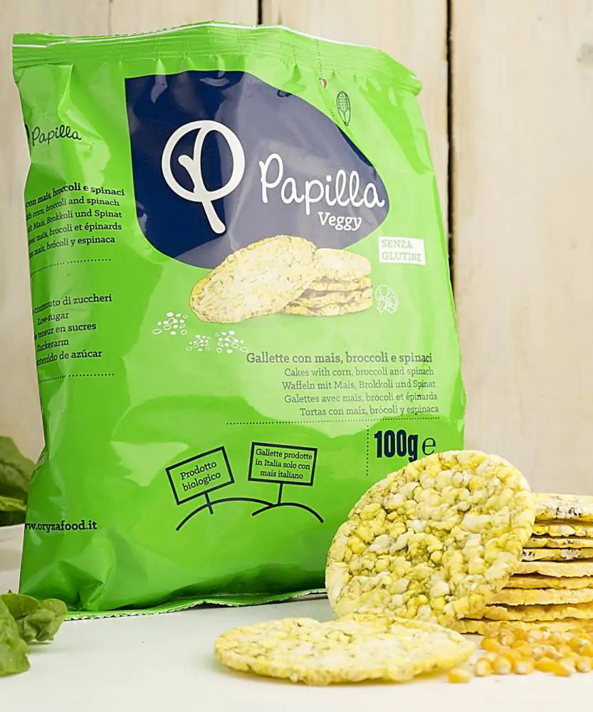 Foto Gallette Veggy con mais, broccoli e spinaci BIO Senza glutine 