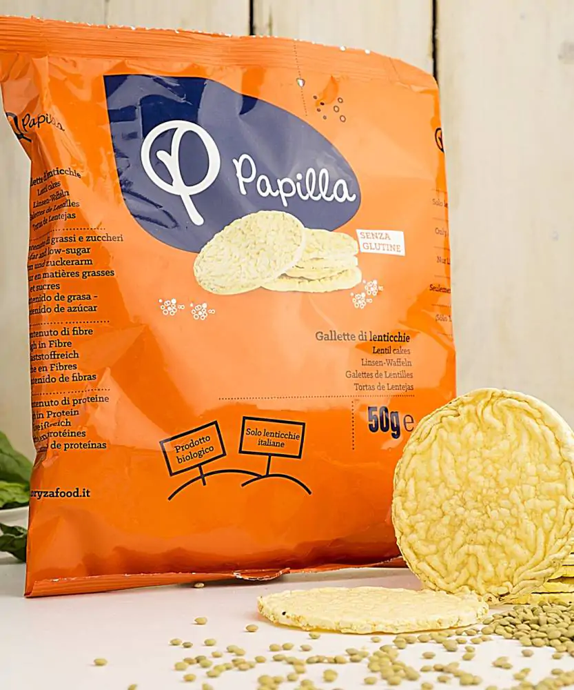 Foto Gallette di lenticchie BIO Senza glutine 