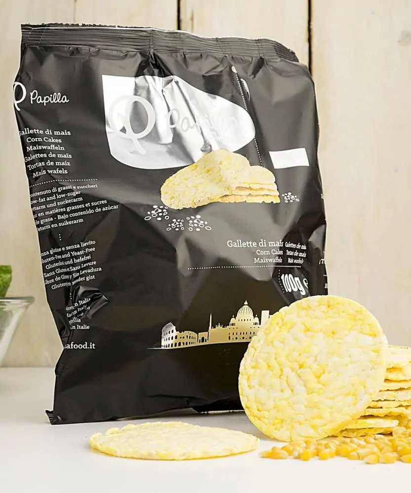 Foto Gallette Elegant di mais BIO Senza glutine 