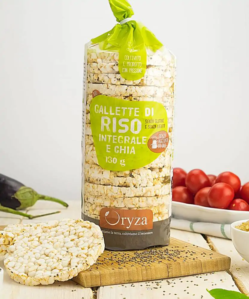 Foto Gallette di riso integrale e chia BIO Senza glutine 