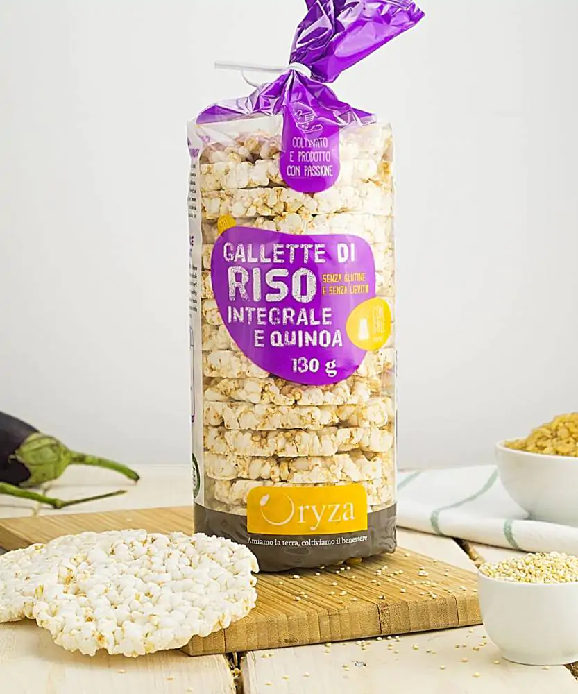 Foto Gallette di riso integrale e quinoa BIO Senza glutine 