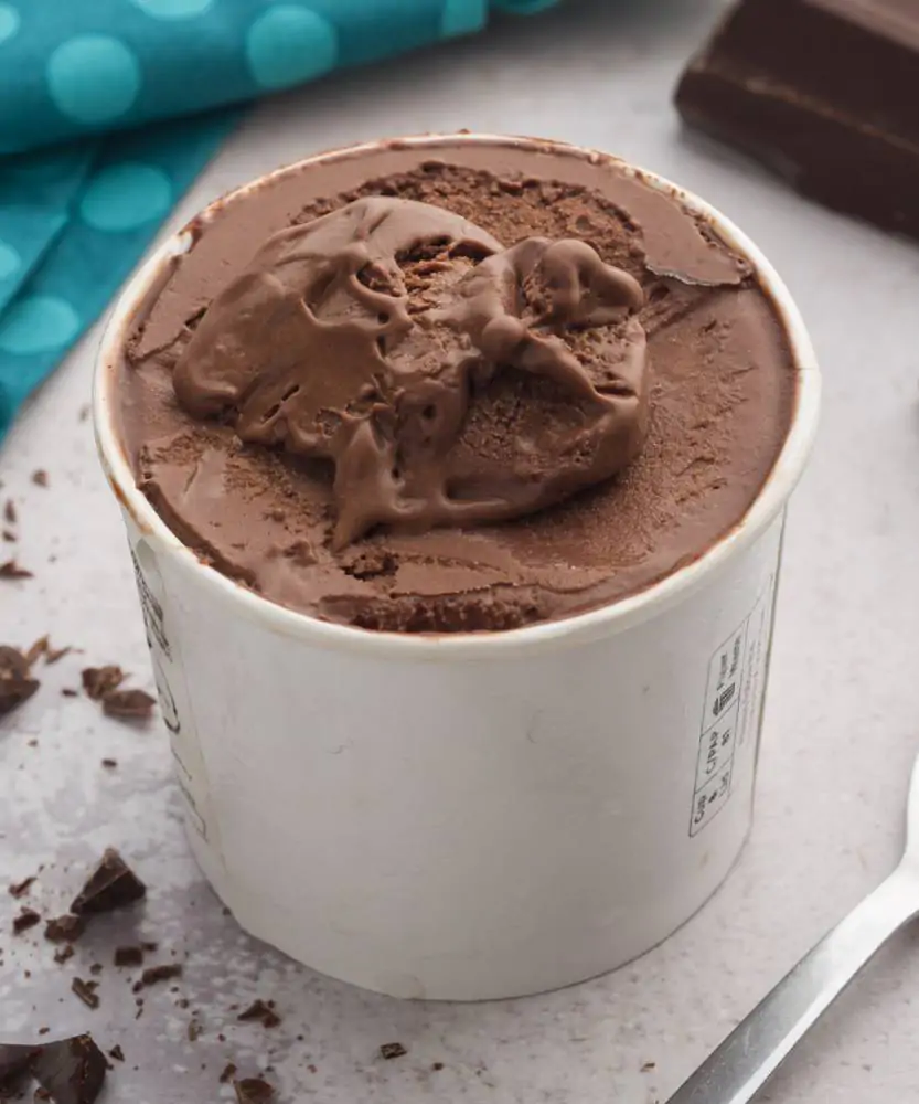 Foto Gelato artigianale al Cioccolato BIO 
