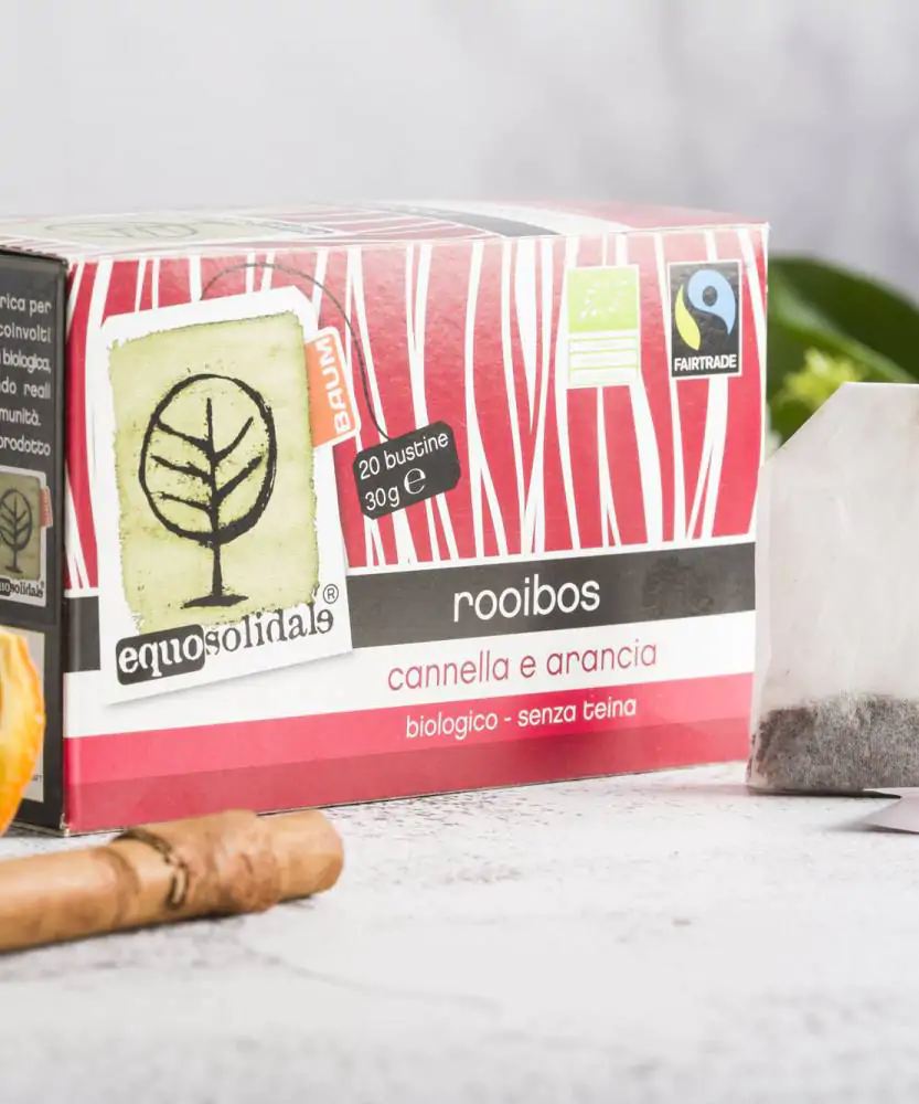 Foto Infuso di Rooibos con cannella e scorze di arancia BIO 