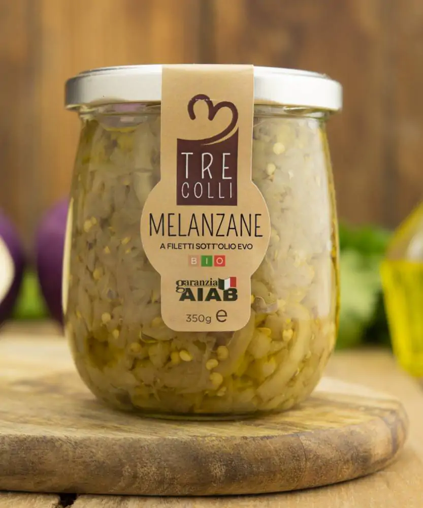 Foto Melanzane a filetti sotto'olio BIO 