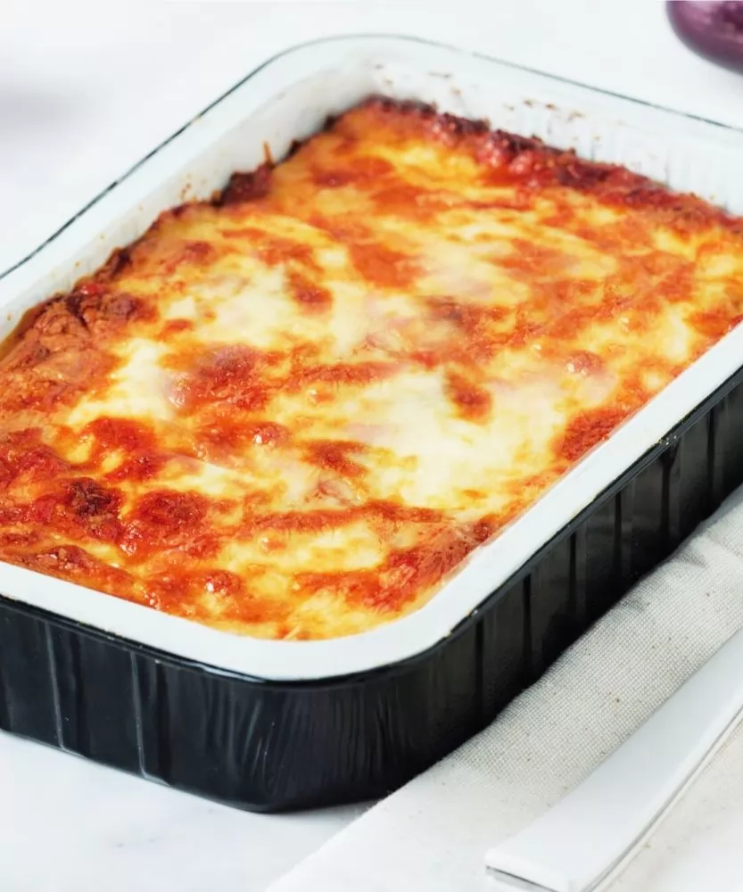 Foto Melanzane alla Parmigiana pronte da cuocere 