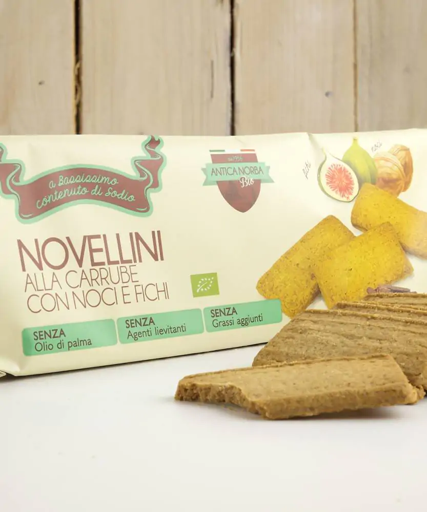 Foto Novellini alla carrube con noci e fichi BIO 