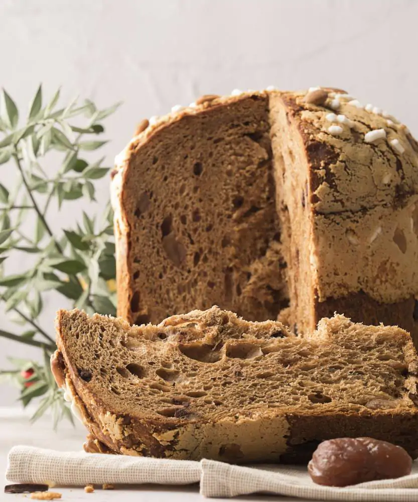 Foto Panettone artigianale Cioccolato e Marron Glacé 