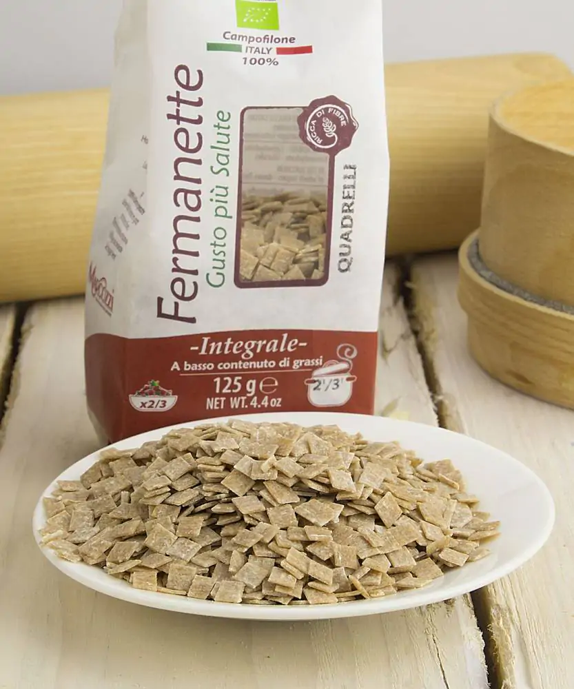 Foto Quadrelli di Farro BIO VEGAN 