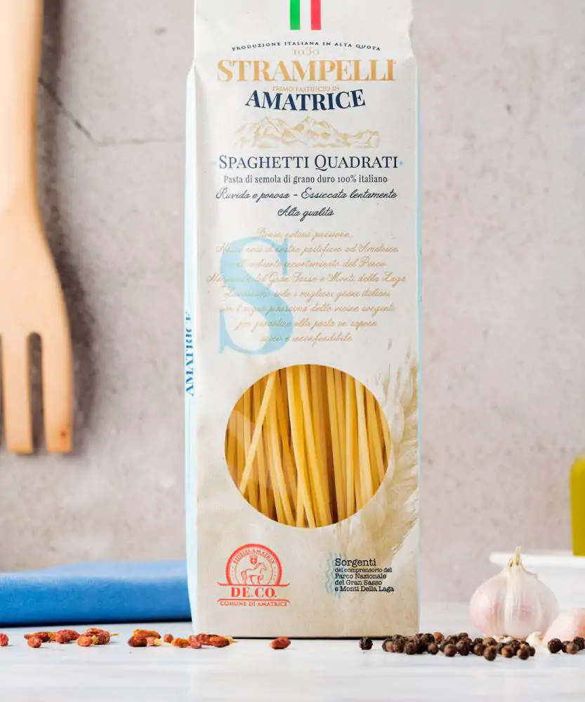 Foto Spaghetti quadrati di Amatrice 