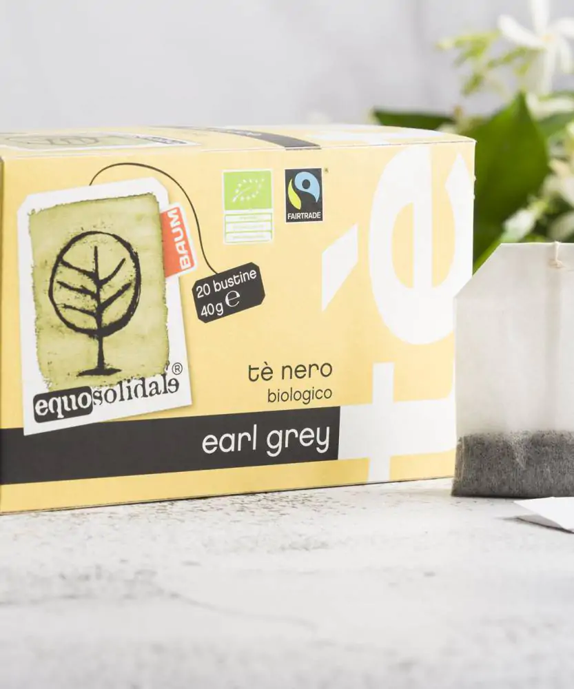 Foto Tè nero Earl Grey al bergamotto BIO 