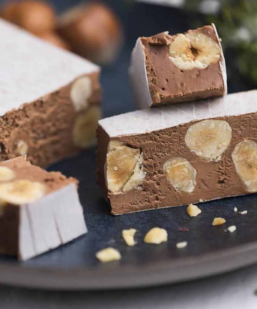 Foto Torrone artigianale Aquilano Tenero al Cioccolato 