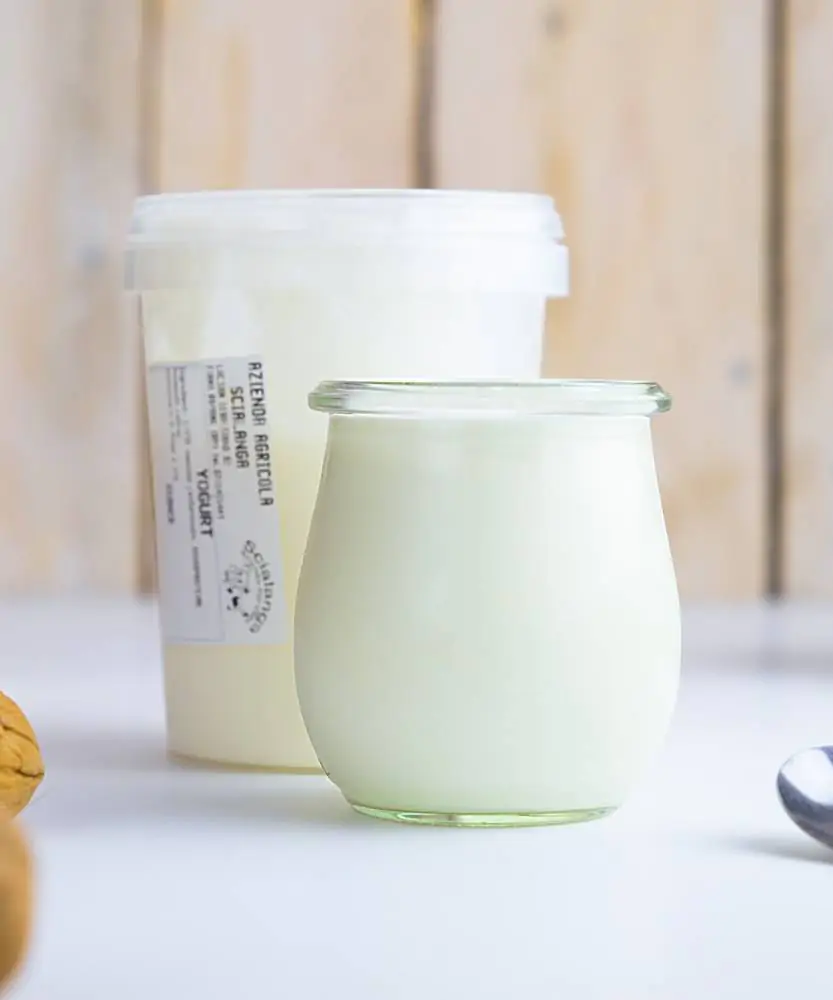 Foto Yogurt bianco di mucca Vasetto da 500g