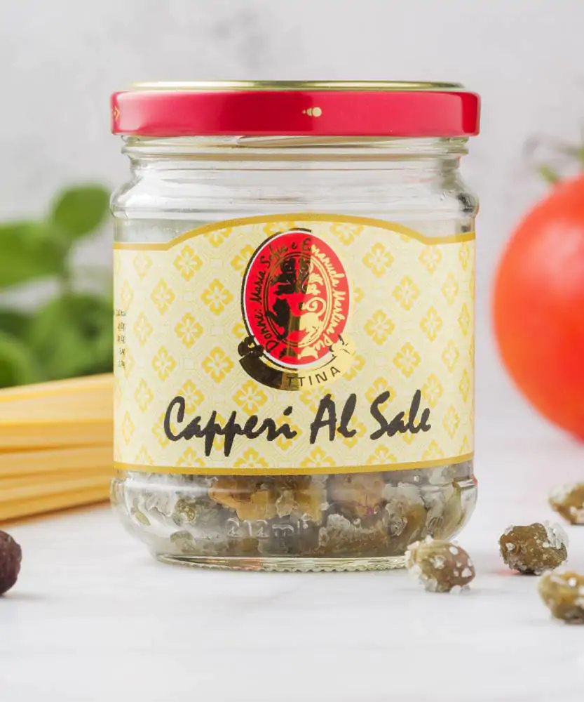 Foto Capperi siciliani sotto sale 