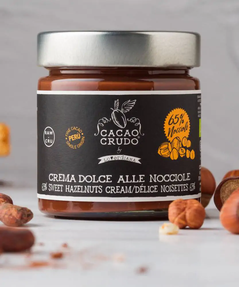 Foto Crema spalmabile alle Nocciole 65% - RAW BIO 