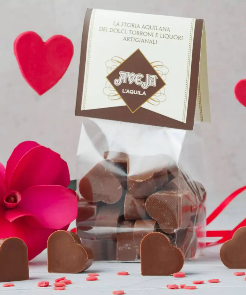 Foto Cuoricini di cioccolato al latte 