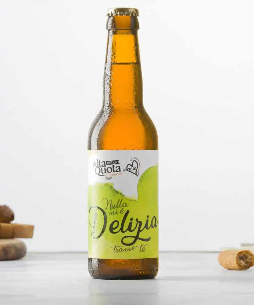 Foto Delizia - Birra artigianale bionda con grano Senatore Cappelli 