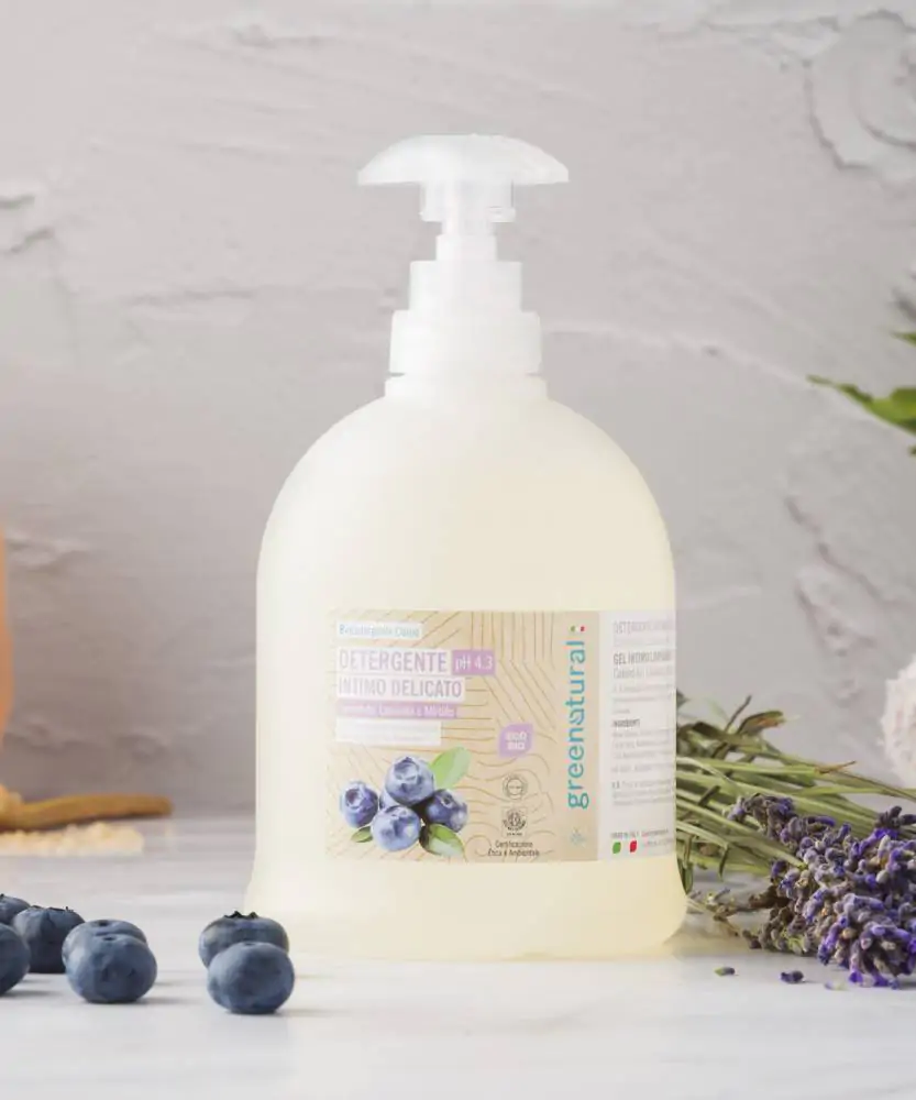 Foto Detergente Intimo calendula, lavanda e mirtillo ECO BIO 