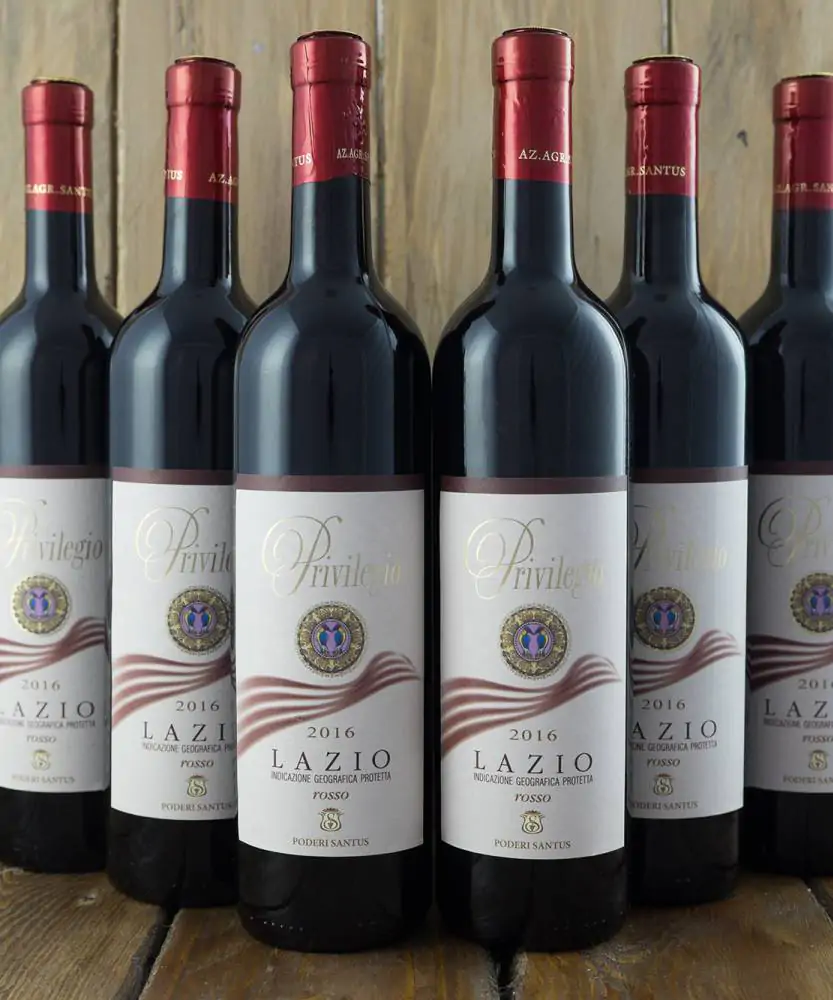 Foto Privilegio Rosso IGP Lazio 6 Bottiglie