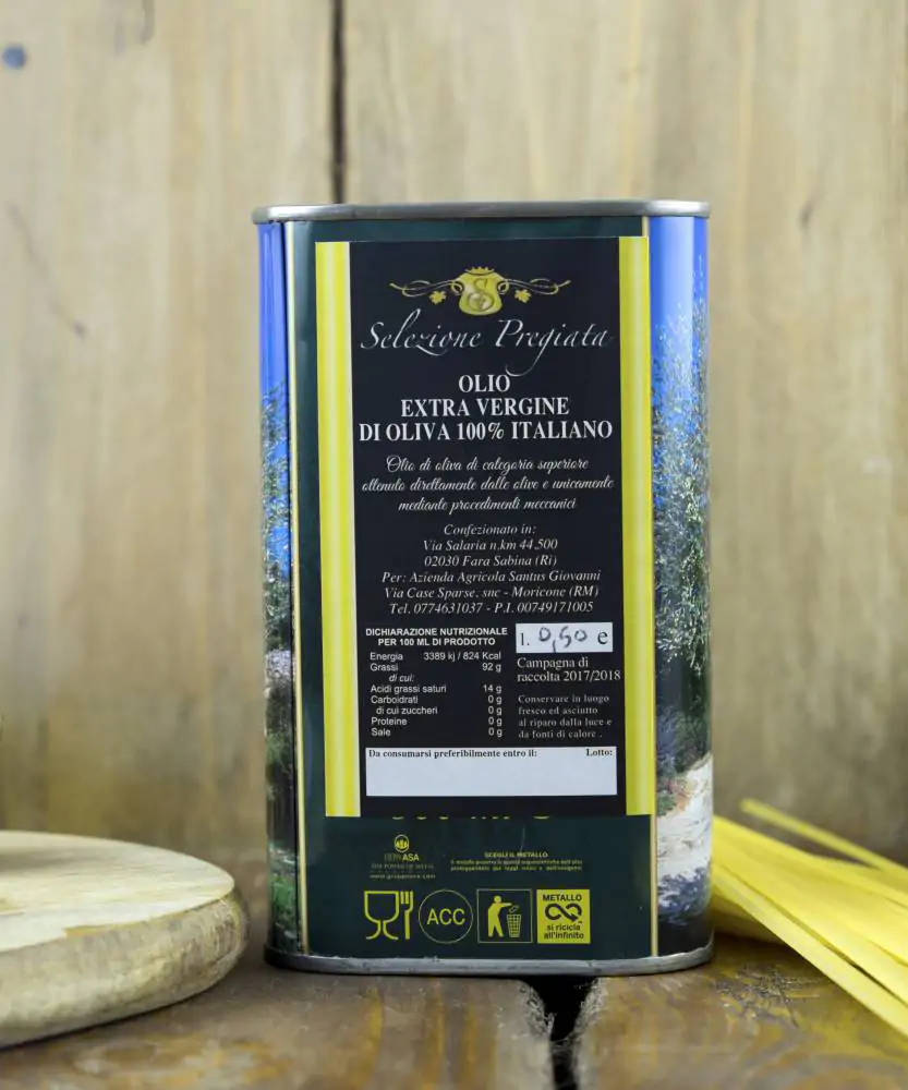 Foto Olio extravergine di Oliva 2024 - 2025 Lattina da 0,5L