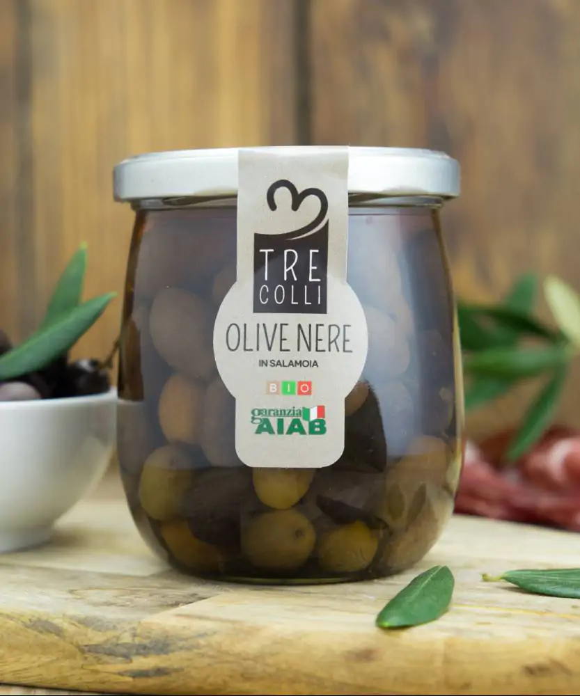 Foto Olive nere in salamoia BIO 