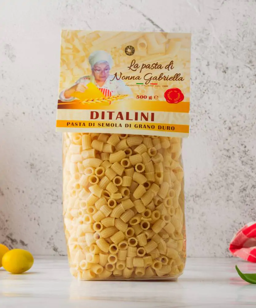 Foto Pasta di grano duro - Ditalini Rigati