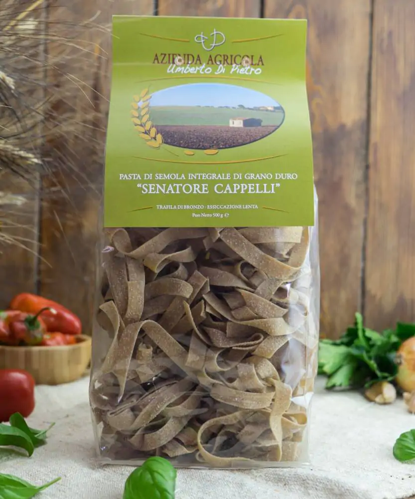 Foto Pasta integrale Senatore Cappelli Pappardelle