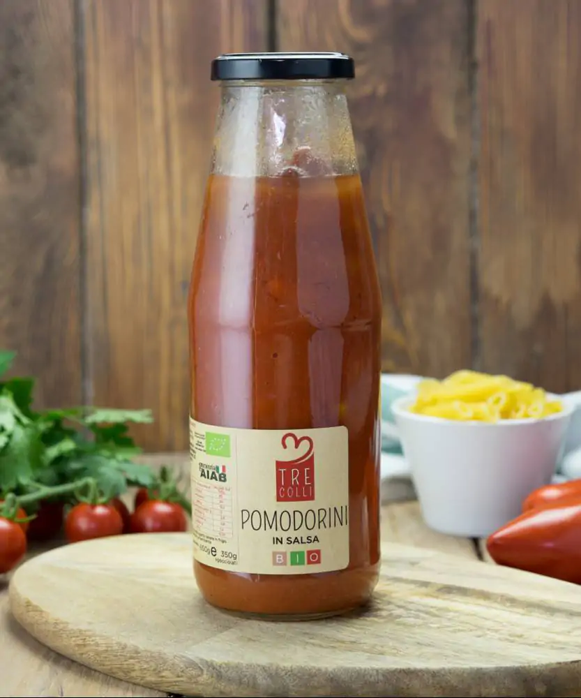Foto Pomodorini in salsa BIO 