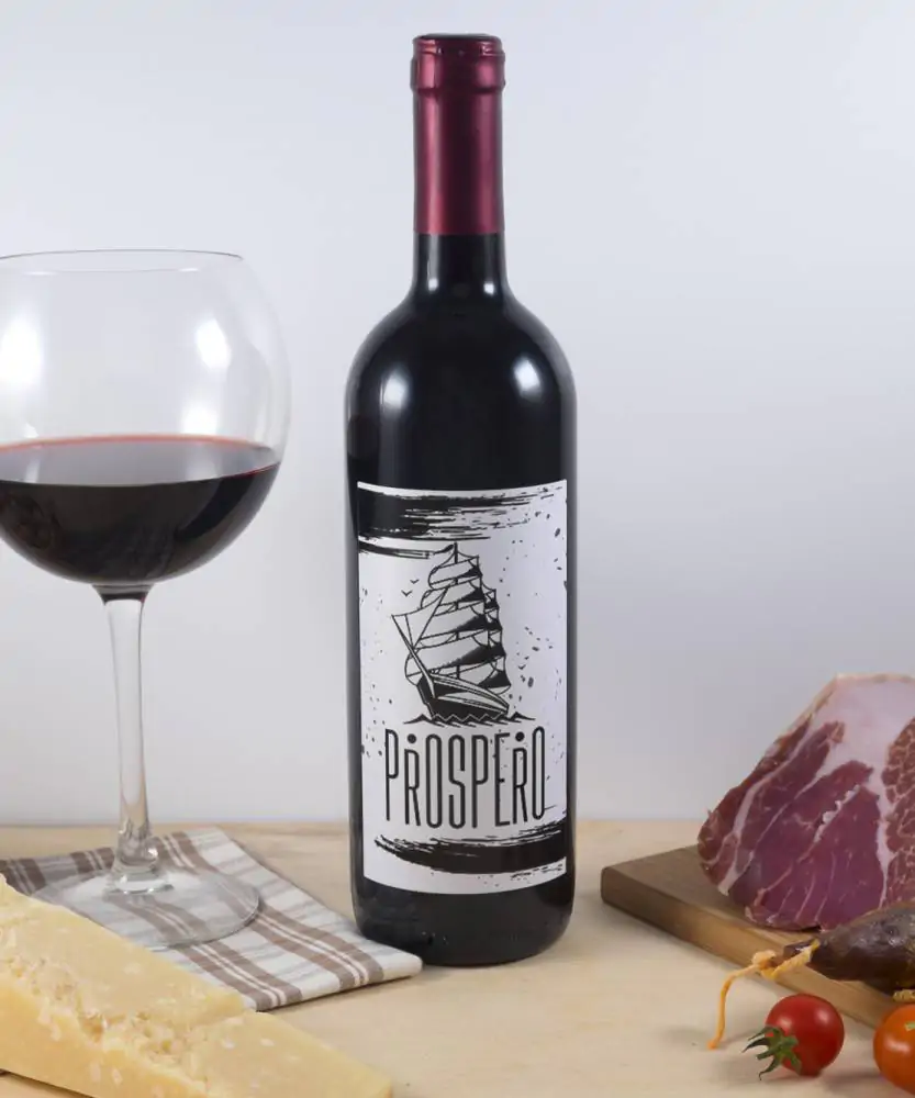 Foto Prospero - Vino rosso Biologico Solidale del Lazio 
