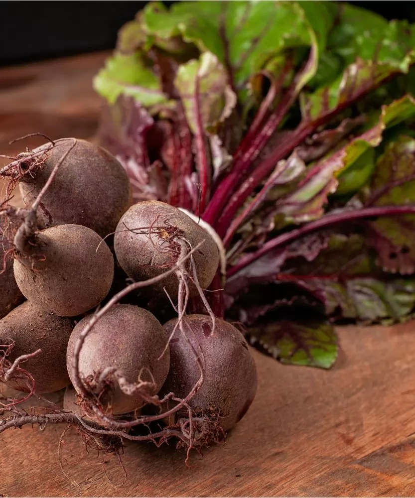 Foto Rape rosse con foglie BIO 