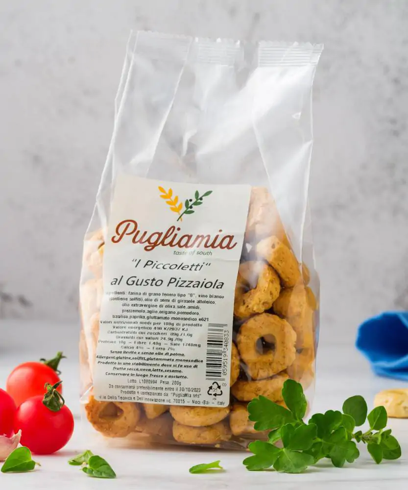Foto Taralli pugliesi al gusto Pizzaiola 