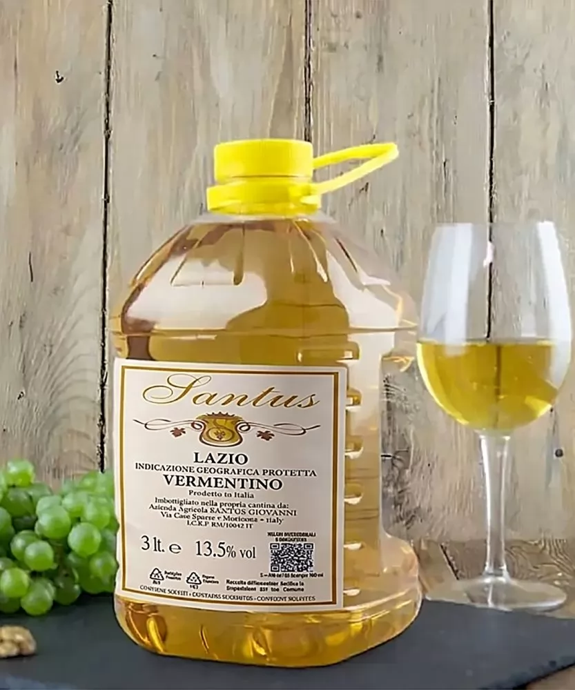 Foto Vino sfuso Vermentino IGP Lazio Dama 3L