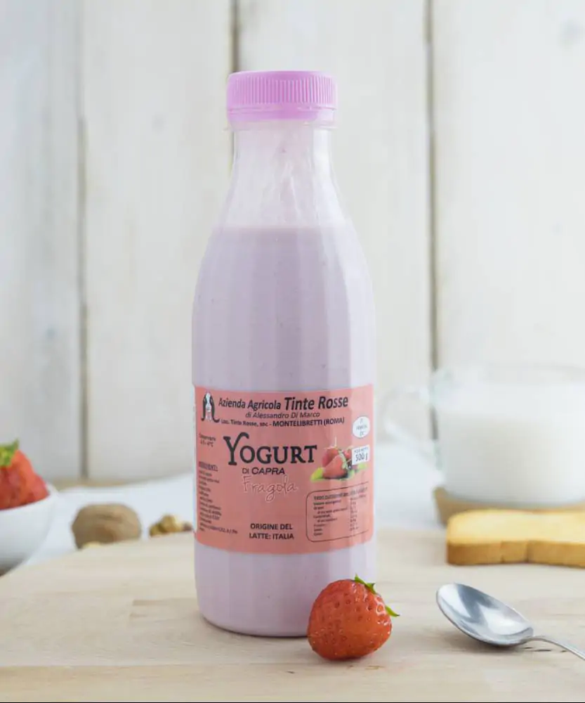 Foto Yogurt di Capra alla Fragola 