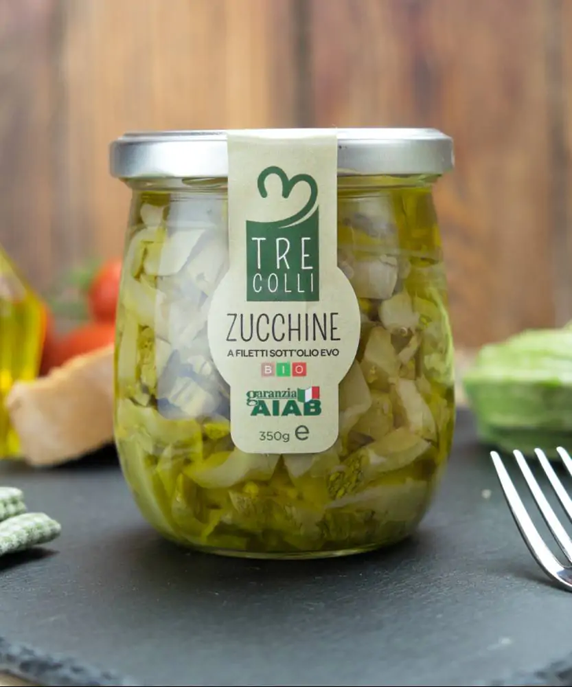 Foto Zucchine a filetti sott'olio BIO 